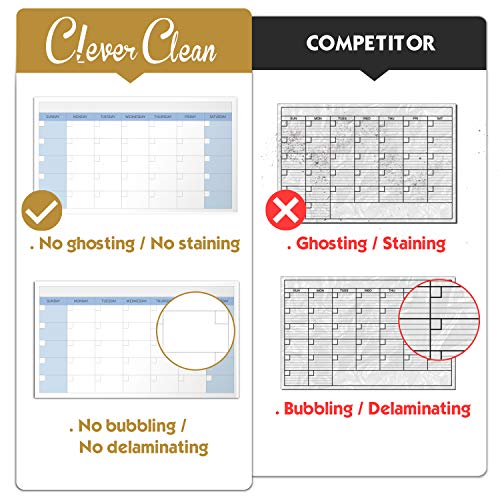 Jumbo Dry Erase Wall Calendar - 48"x58" 2020-2021 Undated Yearly