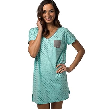 bamboo cariloha sleep neck pajamas shirt