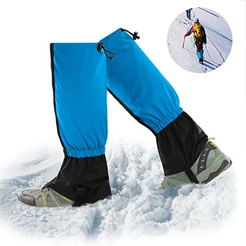 Snow Boots Gaiters, Ocaler 1 Pair Breathable Waterproof Hiking High Leg Gaiters, Great for Backpacking Hunting Climbing Outdoors