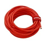 BNTECHGO 10 Gauge Silicone Wire Red 20 ft Ultra Flexible 10 AWG Stranded Tinned Copper Wire