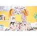 SOTOGO 100 Pcs Doll Clothes Hangers Doll Clothes Hangers Plastic Little Hangers