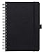 Clearance Sale - Action Day Planner 2019 - #1 Time Management Journal & You Get Things Done - All Your Thoughts, Goals & Actions in One Place (6x8,Wire-Bound,Black)