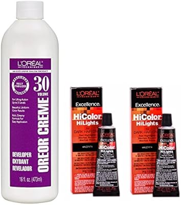 L Oreal Paris Hicolor Hilights For Dark Hair Only Magenta 2 Pack