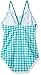 Kanu Surf Girls' Lilly Check 1-pc Swimsuit