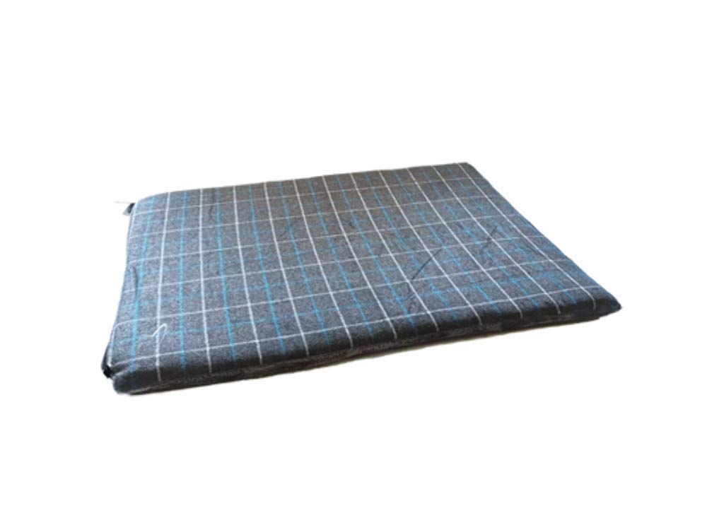 Gor Pets Premium Comfy Mat Medium (61 x 91 x 5 cm) Grey Check
