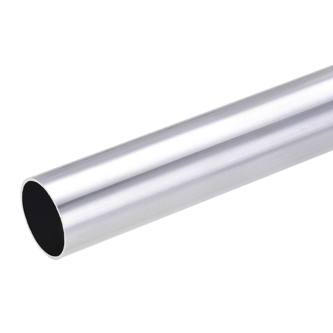 sourcing map 6063 Aluminum Round Tube, 28mm OD 26mm Inner Dia 300mm Length Seamless Straight Tubing