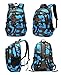 BLUEFAIRY Kids Backpacks for Girls Boys Elementary School Bags Kindergarten Bookbags (CAMO BLUE)