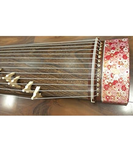 Amazon.com: 6 英尺13 弦音樂會級Koto 日本古箏樂器: 樂器