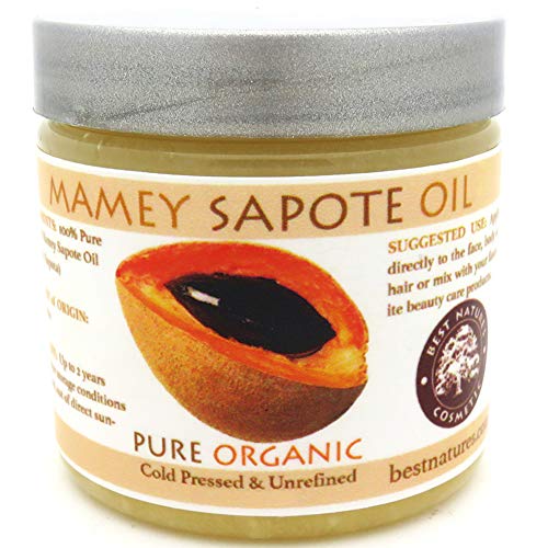 Mamey Sapote Oil Pure Organic Cold Pressed Unrefined 8 fl oz / 236 ml Mamey Sapote Oil Pure Organic Cold Pressed Unrefined 8 fl oz / 236 ml