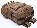 Canvas Backpack, Aidonger Vintage Canvas School Backpack Hiking Travel Rucksack Fits 15'' Laptop (Coffee)