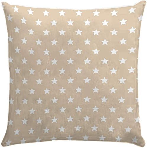 Martina Home Candy Star Cushion Cover 40 x 40 cm beige