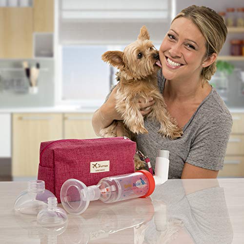 BRITE AISLE Inhaler for Dog or Cat, Aerosol Inhaler Chamber for Dogs