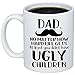 Dad, at Least You Don't Have Ugly Children Coffee Mug - 11oz Cup for Birthday, Christmas, Anniversary, Xmas Valentine's Day for Daddy, Father, Him from Daughter, Son