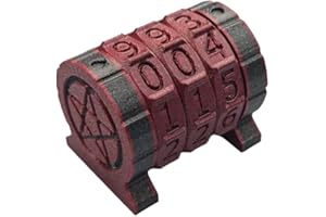 ZLOTOTEC Life Counter Game Counter - HP Tracker for RPG, TCG, CCG, Board Games & MTG, D&D, Magic The Gathering & Card Games (Dark Red)