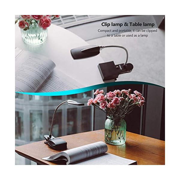 Daffodil-ULT300-USB-and-Battery-Powered-Desk-Light-Clamp-a-Lamp-to-your-Headboard-Table-or-Music-Stand Daffodil ULT300 - USB and Battery Powered Desk Light - Clamp a Lamp to your Headboard, Table or Music Stand