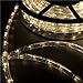 Ainfox LED Rope Light, 50Ft 540 LEDs LED Strip Lights Indoor Outdoor Waterproof Decorative Lighting (Warm White)