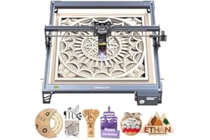 CREALITY FALCON 10W Laser Engraving and Cutter Machine, Laser Engraver for Wood and Metal 0.06 * 0.08mm Ultra-Fine Compressed