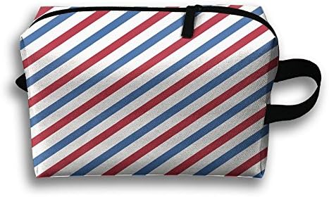 Bing4Bing Travel Buggy Bag Toiletry Pouch Toiletry Bag Barber Tools Flag Printing Zipper Clutch Bag Travel Bag