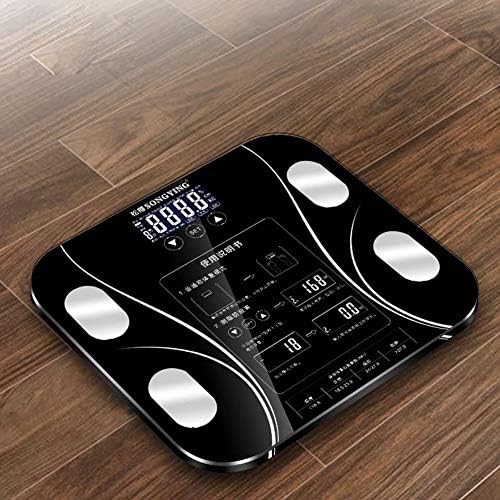 Smart Body Fat Scale Bathroom Bluetooth Digital Weight Scale Tracks 15 Key Compositions Analyzer - 400 lbs