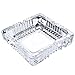 SICOHOME Ashtray,Square Tabletop Glass Ashtray Smoke Collectible Tribal Decoration-5.9
