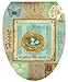 Toilet Tattoos, Toilet Seat Cover Decal, Home Collage, Size Elongated