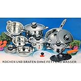 Kochtopfset von Exclusive Line 16-tlg. Kochtopf Töpfe