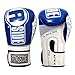 Ringside Apex Flash Sparring Gloves, IMF-Tech Boxing Gloves with Secure Wrist Support, Synthetic Boxing Gloves for Men and Women, White and Black, 14 Oz