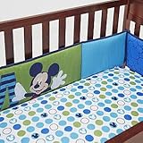 Disney Baby Mickey Mouse Secure Me Crib Bumper