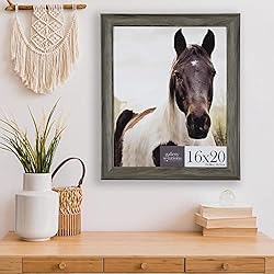 Gallery Solutions 16x20 Greywash Large Wall Frame