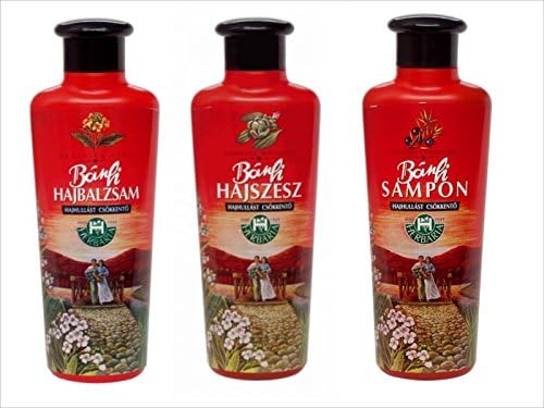 HERBARIA Banfi Natural Hair Shampoo+ Conditioner+ Lotion Anti Hair Lost SET