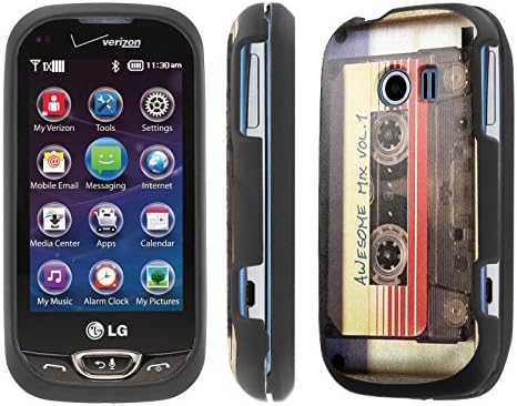NakedShield LG Extravert 2 VN280 (Cassette Awesome Mix Vol. 1) Total Hard Armor LifeStyle Phone Case