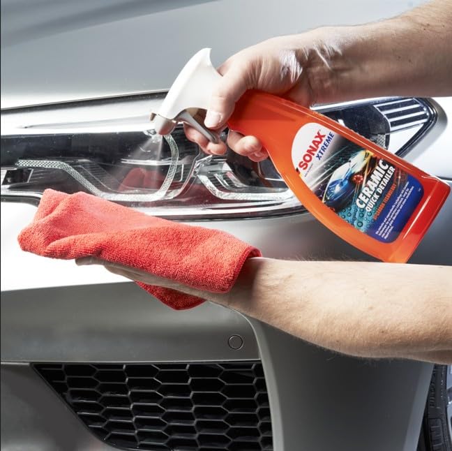 SONAX Xtreme Ceramic QuickDetailer (750 ml) superschnelle Lackpflege mit Ceramic-Technologie für EIN perfektes Lackfinish und Extreme Glätte | Art-Nr. 02684000 4