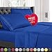 Nestl Twin Bed Sheets Set - 3 Piece, Deep Pocket, Hotel Luxury, Extra Soft, Breathable, Royal Blue