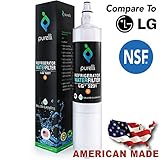 New Purelli LG 5231JA2006A, LG 5231JA2006B, LG LT600P, R-9990 MADE IN USA Premium Water Filter Replacement for Refrigerator - Compatible with Kenmore 46-9990, 9990, 469990 by Purelli
