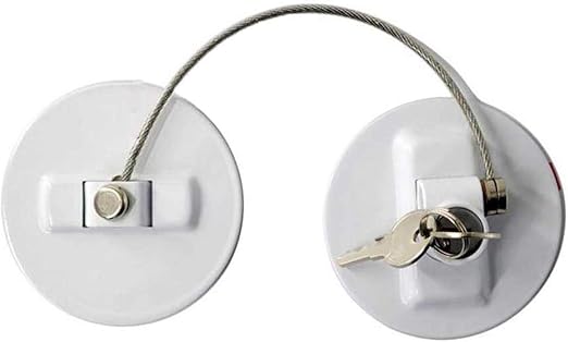 Kakalor Lock Fridge Lock Refrigerator Lock Mini Fridge Lock File Cabinet Lock Drawer Lock Child Safety Lock Refrigerator Door Combination White Amazon Ca Home Kitchen
