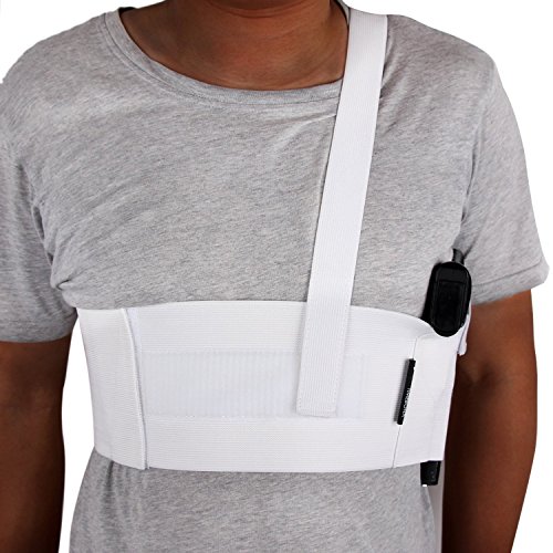 Linixu deep concealment shoulder holster white (xl(45"-50&qu…
