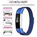 Oitom Fitbit Alta HR Accessory Bands and Fitbit alta replacement Band, (2 Size) Large 6.7