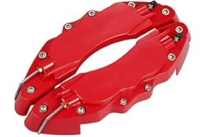 2Pcs Brake Caliper Covers for 2021-2025 Kia Sorento SUV, Front Rear Wheel Hub Protector Auto Exterior Car Replacement Parts D