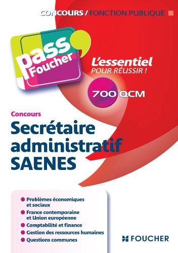 Secrétaire administratif, SAENES