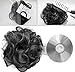 CAISHA Big Hairpiece Scrunchy Updo Bridal Hairstyle curly Messy Bun Dark Chocolate Brown G2E