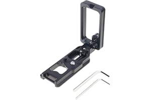 Durability & Stable Aluminum L Brackets Quick Release Plate for Z5 Z6 Z7 Z6II Z7II Z6III Cameras Arca Quick Release