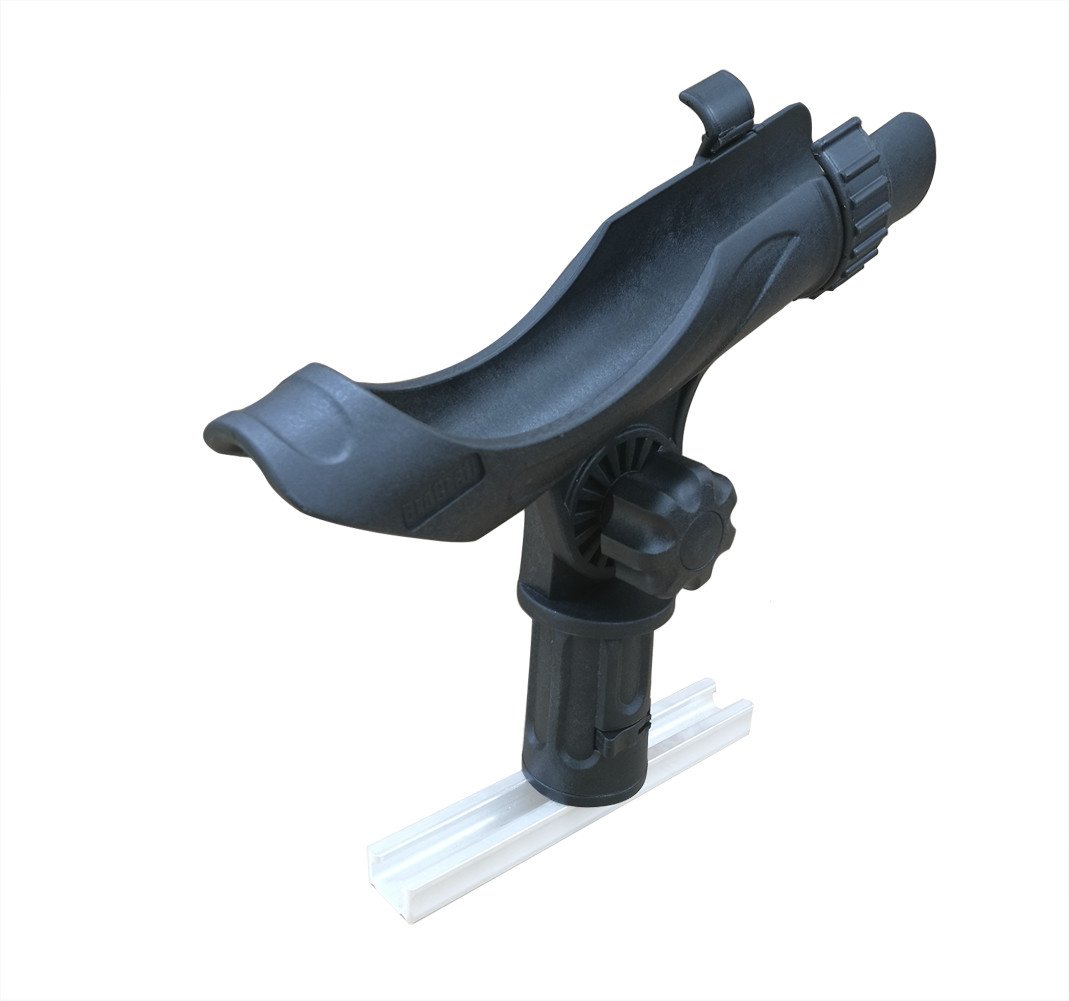 Brocraft Power Lock Rod Holder with Fishing Kayak Track Adaptor/Kayak Track Rod Holder Buy
