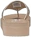 Skechers Cali Women's Vinyassa-Bindu Flip Flop,Taupe,8 M US