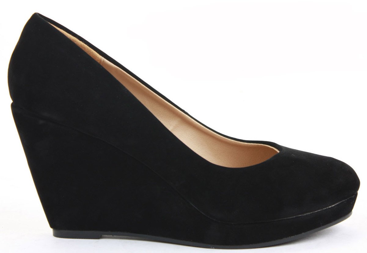 wedge pumps for work