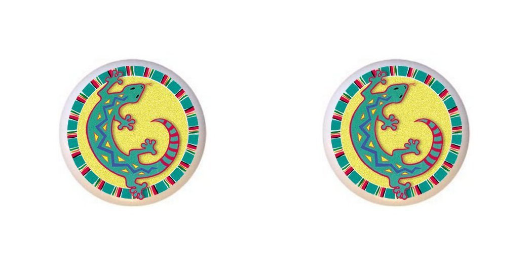 Amazon Com Set Of 2 Knobs Gecko Design 001 Southwest
