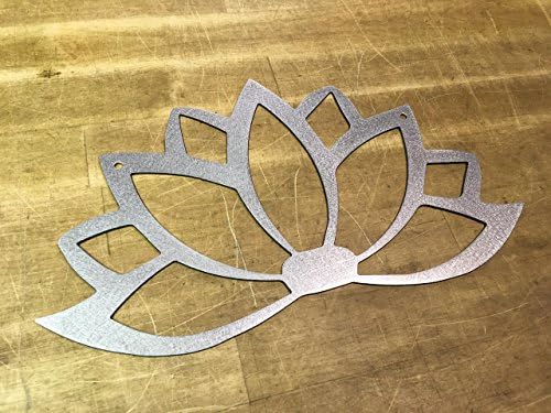 Lotus Flower steel metal wall art