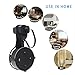 Adika Wall Mount for Dot 2nd Generation(2 pcs Black) - Wall Hanger Cable Holder for Dot 2nd Generation No Drilling Screwless Full Protection Easy Mount Home Accessories