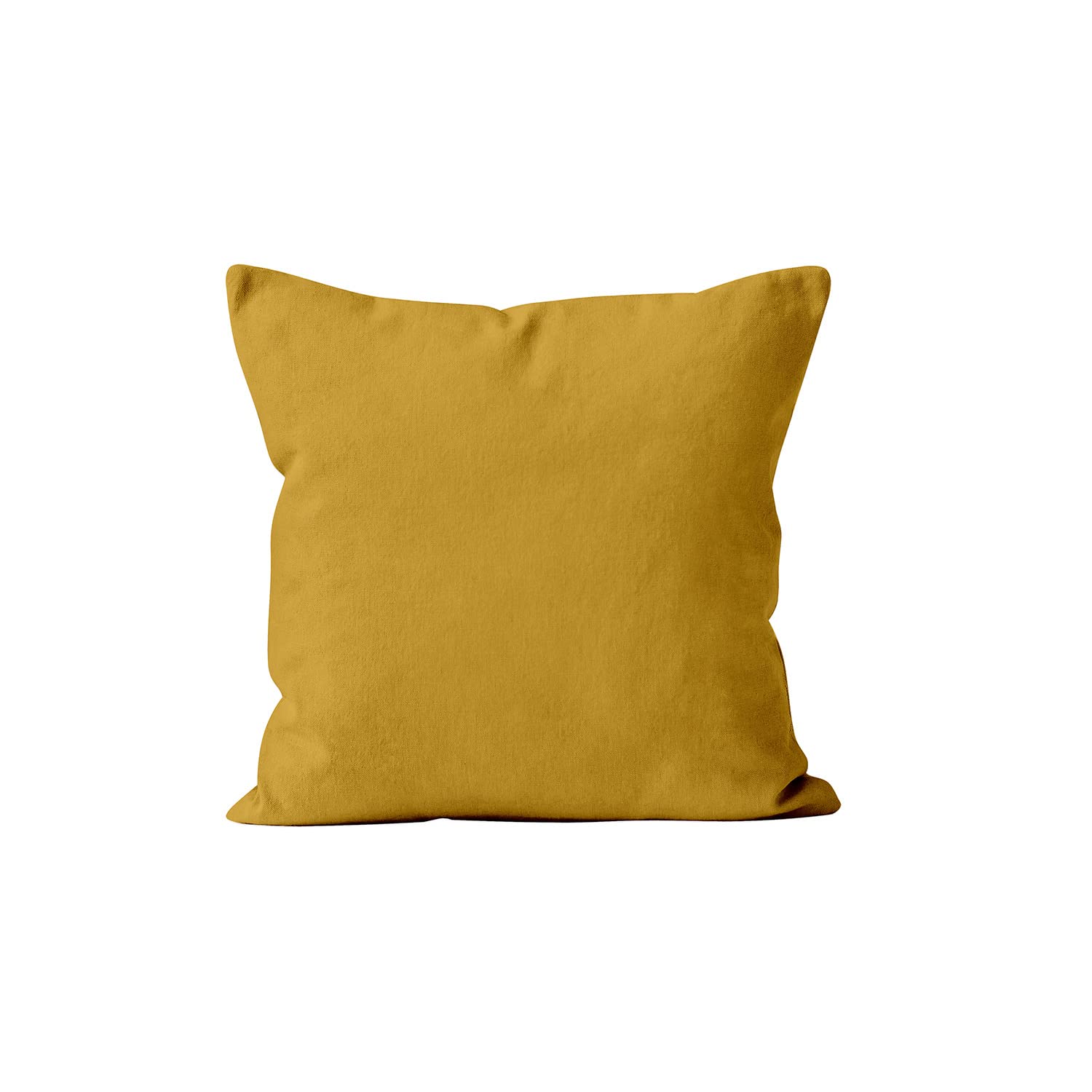 Soleil d'ocre Alix Cushion Cover 60 x 60 cm Yellow Polyester
