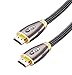 IBRA HDMI Cable 20 ft, High Speed HDMI 2.0 (4K 60Hz,4:4:4 Chroma), 18Gbps, 28AWG Braided HDMI to HDMI Cord, Gold Plated, Ethernet, Audio Return Channel for Fire TV/HDTV/Xbox/PS4/PS3