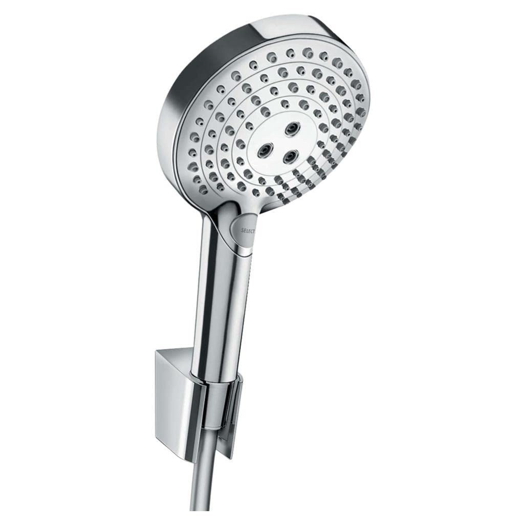 hansgrohe Raindance Select S Shower holder set 120 3jet PowderRain with shower hose 125 cm
